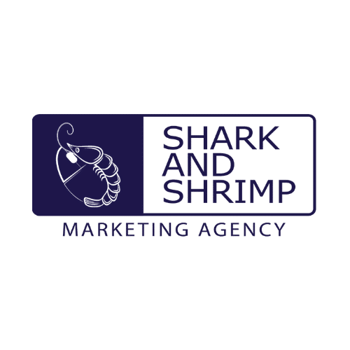 Shark and Shrimp logo DigiPixels Client
